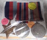 Australian ww2 medals x 3 NX143950. Click for more information...