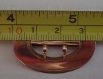 old antique 9ct gold buckle. Click for more information...