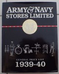 Army and Navy stores limited general price list 1939 40 1127 pages Reference book. Click for more information...