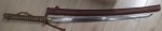 ww2 Japanese officers sword with Bohi. Click for more information...