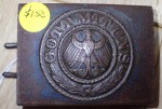 German Reichswehr belt buckle. Click for more information...