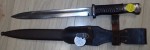 b740 ww2 German K98 Bayonet with frog. Click for more information...