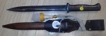 Nice German k98 bayonet with frog and portapee. Click for more information...